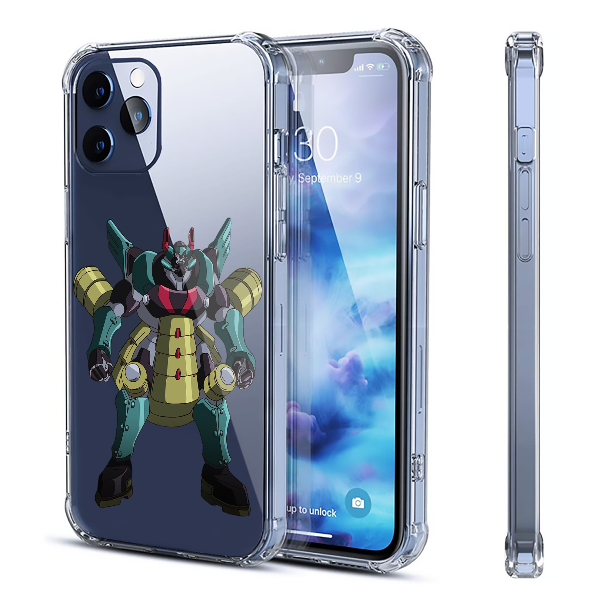 （画像用） 遊☆戯☆王 Yu-Gi-Oh! 【iPhone 12シリーズ対応】透明スマホケース（クリアソフトケース）